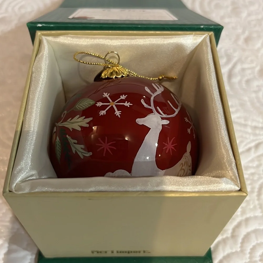 Pier 1 Li Bien Season’s Greetings 2016 ornament‎